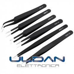 SET PINZE ANTISTATICHE ESD...
