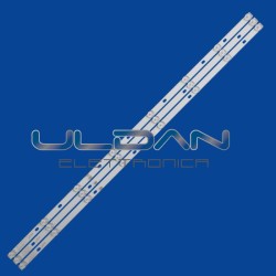 KIT 3 BARRE 8 LED TV AKAI...